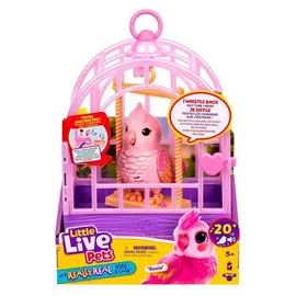 Moose My Really Real Bird & Cage – Rosie, Interaktives Vögelchen 10,9 cm