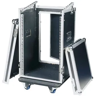 DAP Flightcase 19" Rack, 16HE, mit Topload