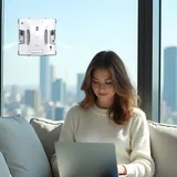 Sichler Haushaltsgeräte Hobot S-7 Pro Fensterputzroboter, Weiss, Farbe:Weiß - Weiß