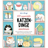 Bassermann, Edition 101 supersüße Katzen-Dinge zeichnen - Schnurrige Miezen zum Zeichnen, Kritzeln, Malen und lustige Katzen-Mash-ups