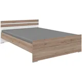 WIMEX Bett Joker 140 x 200 cm san remo/eiche