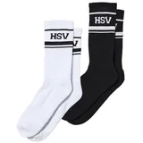 HSV Hamburger SV Sportsocken 2er-Set Streifen Gr. 39-42