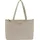 Valentino Sunshine Re Shopper Kunstleder Beige/White