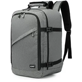 KONO Ryanair Rucksack 40x20x25 grau