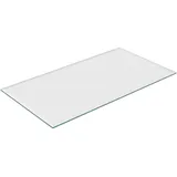 Relaxdays Tischplatte Glasplatte 120 x 0,8 cm x 65 cm