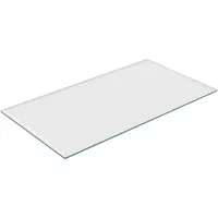 Relaxdays Tischplatte Glasplatte 120 x 0,8 cm x 65 cm
