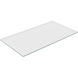 Relaxdays Tischplatte Glasplatte 120 x 0,8 cm x 65 cm