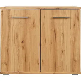 Priess Hochkommode Lindau 82 x 71 x 38 cm Beige / Braun