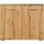 Priess Hochkommode Lindau 82 x 71 x 38 cm Beige / Braun