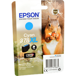 Epson Tinte C13T37924010  Cyan 378XL  cyan