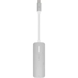 Linq 3in1 USB-C Multiport Hub - Space Grey-White