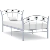 vidaXL Fußballbett 90 x 200 cm Grau