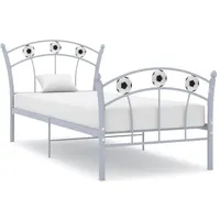 vidaXL Fußballbett 90 x 200 cm Grau