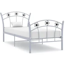 vidaXL Fußballbett 90 x 200 cm Grau