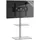 VCM Alani TV-Rack 60x100x45 cm Silber/Glas