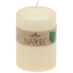 Stumpenkerzen Classic Nature Creme 100 x Ø 67 mm aus 100% natürlichen Rohstoffen ohne Palmöl