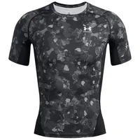 Under Armour HG Armour Prtd SS black white XXL