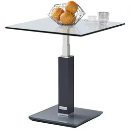 Wohnwert Beistelltisch Quatro Plus ¦ grau ¦ Maße (cm): B: 60 H: 46