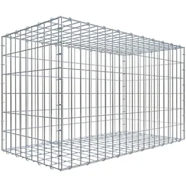 Gabiona C-Ring-Gabione 60 x 100 x 50 cm Maschenw 5 x 10 cm