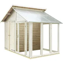 Plus Gerätehaus 3,16 x 2,08 m Natur