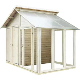 Plus Gerätehaus 3,16 x 2,08 m Natur