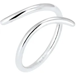 Elli Wickelring Statement Geo Blogger 925 Silber Ringe   Damen 