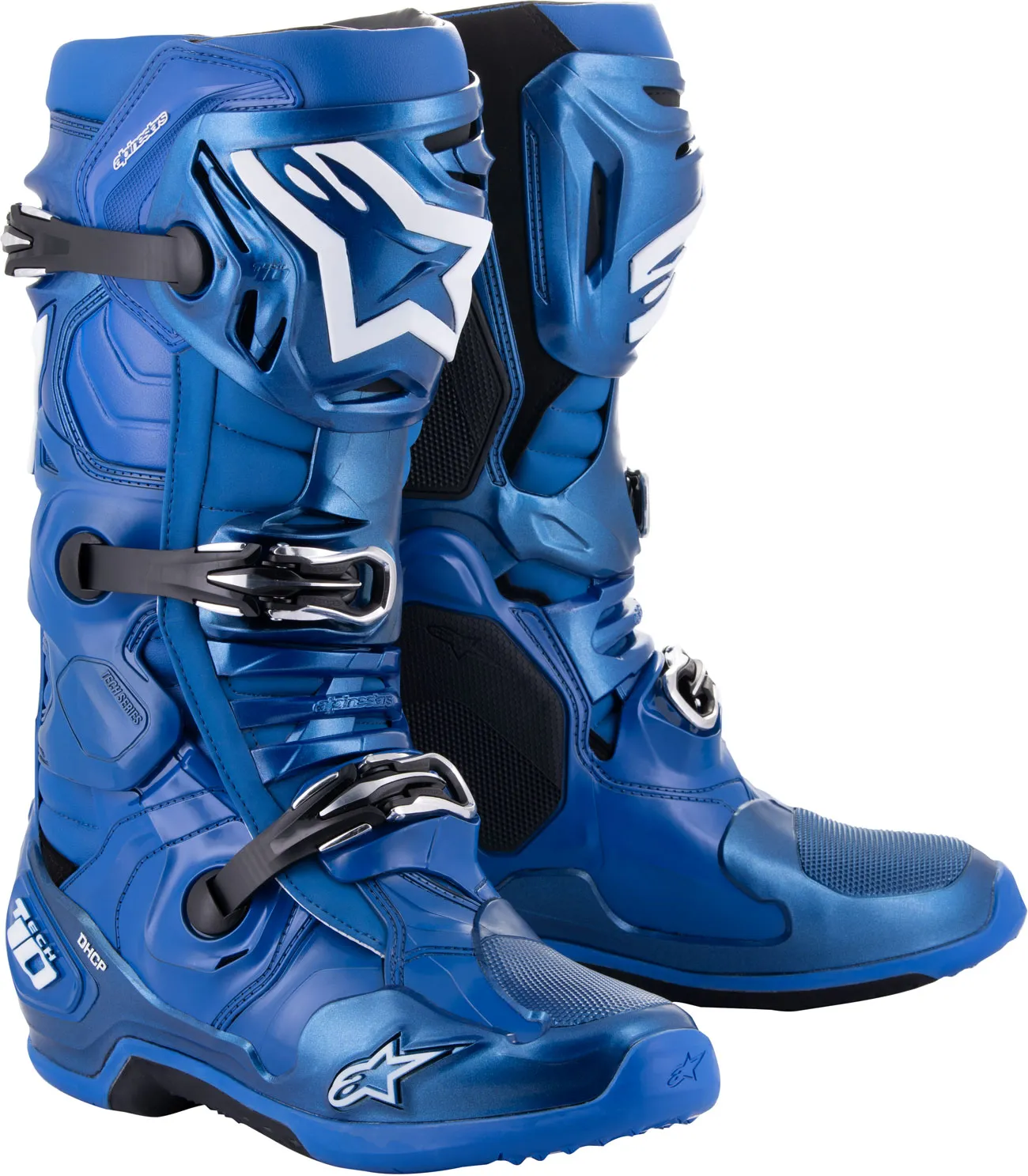 Alpinestars Tech 10, bottes - Bleu/Noir - 9 US