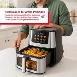 Solis Heißluftfritteuse 97977 Edelstahl