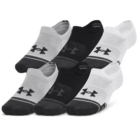 Under Armour Performance Tech Füßlinge 3er Pack Grau 42-46