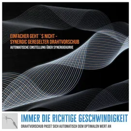 Güde Schweißgerät Fülldraht SG 121 A-SYN 52 W