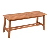 Garden Pleasure Sitzbank Santa Clara 985271 braun Holz 100,0 cm