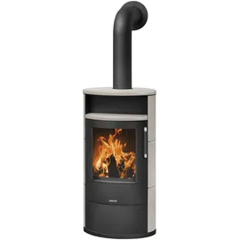 Justus Island 7 2.0 7 kW | Keramik Freddo, Stahl Schwarz