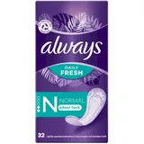 Always Slipeinlagen Normal 54 Stück (1er Pack) 3 in 1 Stark Absorbency Seitliche Schutzzonen Saugfähiger Kern
