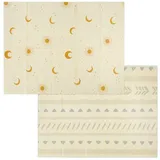 Relaxdays Faltbare Kindermatte, schadstofffrei, 200 x 150 cm, Xpe-schaumstoffmatte, Krabbelmatte Baby, bunt