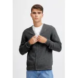 CASUAL FRIDAY Strickjacke CFKarl in Grau | Gr.: 3XL