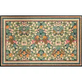 Wash+Dry Garden Luxe Blue 75 x 120 cm Blau
