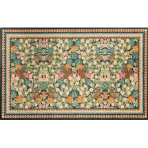 Wash+Dry Garden Luxe Blue 75 x 120 cm Blau