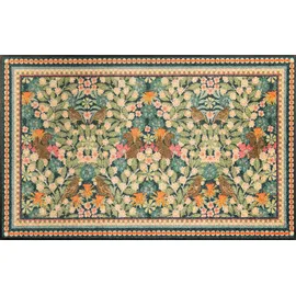 Wash+Dry Garden Luxe Blue 75 x 120 cm Blau
