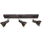 GLOBO Lighting - Decken Lampe Leuchte Metall Braun Gold Spots Beweglich Wohn Ess Schlaf Zimmer