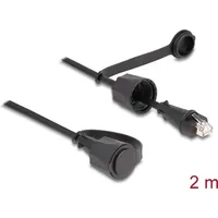 DeLock Netzwerkkabel RJ45 Stecker zu RJ45 Stecker Cat.6 STP