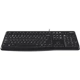 Logitech K120 for Business, Volle Größe (100%), Kabelgebunden, USB, Schwarz - Schwarz