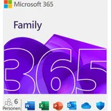 Microsoft 365 Family 6 Benutzer 12 Monate