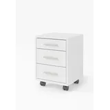 Stella Trading Bega Consult Rollcontainer 40 x 56 x 40 cm weiß