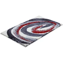 colani 42 60 x 100 cm grau/rot