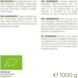 greatvita Bio Hagebuttenpulver 1000 g