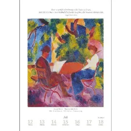 Harenberg Kunst Wochen-Kulturkalender 2027 Wandkalender