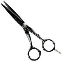 Tondeo Haarschneideschere MYTHOS BLACK Offset 5.5 CONBLADE