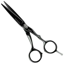 Tondeo Haarschneideschere MYTHOS BLACK Offset 5.5 CONBLADE