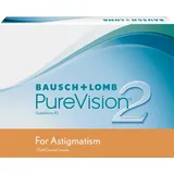 Bausch + Lomb Bausch & Lomb PureVision 2 HD for Astigmatism Monatslinsen, torische Kontaktlinsen,