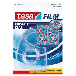 Tesa 57319, 10 m, Durchscheinend, 15 mm, 2 Stück(e)